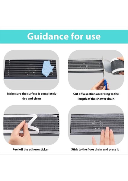 Tek Kullanımlık Saç Yakalayıcı Duş Drenaj Örtü Çıkartmaları Diy Duş Drenaj Kapağı Lineer Duş Drenajı Için Saç Yakalayıcı (Yurt Dışından) indirimleri