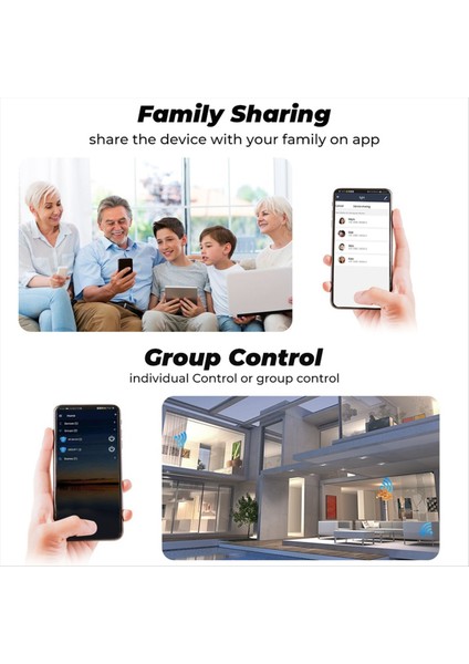 RF433 Wifi Akıllı Anahtar Tuya 16A Işık Anahtarı Minihome Breaker Rölesi Power Monitor Smart Life App Sesi Alexa Için A (Yurt Dışından) fiyatları