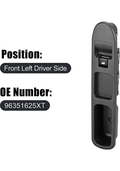 96351625XT Cam Kaldırma Anahtarı Elektrikli Pencere Anahtarı Peugeot 307 (Yurt Dışından) fiyatları