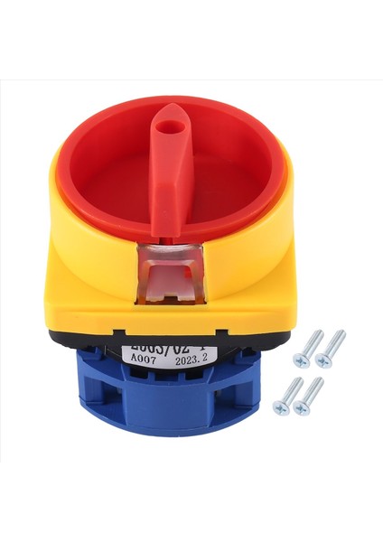 25A Izolatör Anahtarı Değişiklik Anahtarı 2 Konumlar Evrensel Kam Seçici Mandal Anahtarları 550V 25A (Yurt Dışından)