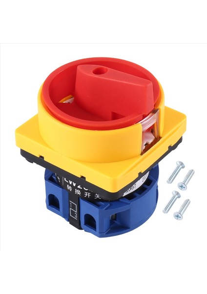 25A Izolatör Anahtarı Değişiklik Anahtarı 2 Konumlar Evrensel Kam Seçici Mandal Anahtarları 550V 25A (Yurt Dışından) modelleri