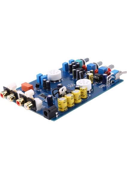 NE5532 DC12V2A Bluetooth 4 2 Hıfı Preamp 6j5 Ana Ses Tüpü Amplifikatör Ateş Safak Preamp Tonu To Board 470UF/25V (Yurt Dışından) indirimleri