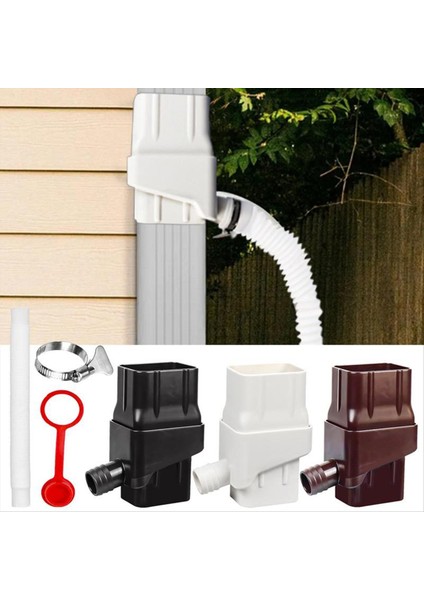 Yağmur Toplama Sistemi Yağmur Suyu Toplama Fıçıları Su Depolama Kapasitesini Arttıran Yedek Bahçe Yağmur Toplayıcı C (Yurt Dışından) modelleri