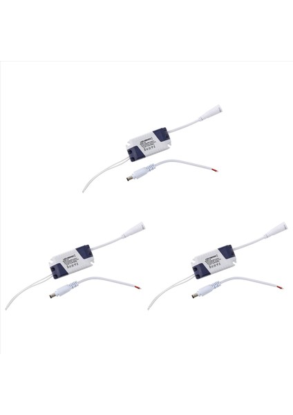 3x Ac 90-240V-DC 9-12V 3W Sabit Akım LED Şerit Güç Sürücüsü Transformatörü (Yurt Dışından)