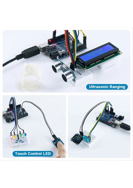 Arduino R3 Set Iyileştirme Geliştirme Kurulu Için LCD1602 Oled0 96 Için Başlangıç Kiti (Yurt Dışından) fiyatları