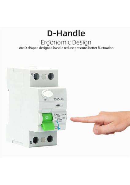 3x Ac 2p 6ka Rccb Rcd 230V Konut Akım Devre Kırıcı Dışı Kırıcı Güvenliği Salpa Tord4-63 2p 16A 10MA (Yurt Dışından) modelleri