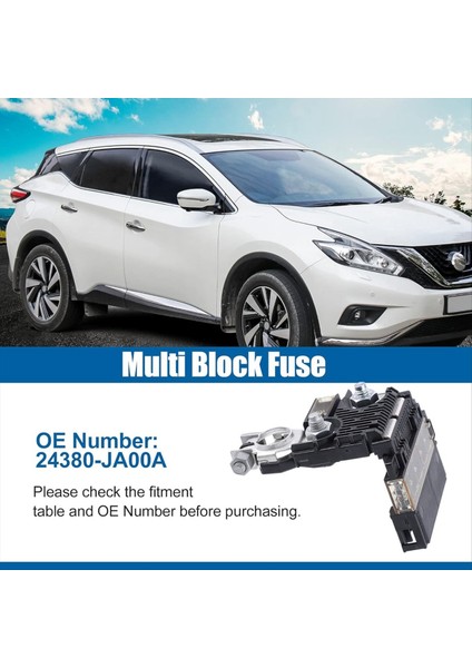 Nissan Maxima Murano Için Multi Blok Sigorta 24380-JA00A 2009-2014 5 Devre Otomotiv Devre Sigortaları 924-079 (Yurt Dışından) modelleri