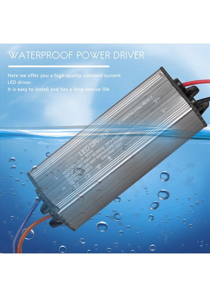 8x 30W LED Sürücü Sabit Akım Sürücü Güç Kaynağı Transformatörü Su Geçirmez (Yurt Dışından) modelleri