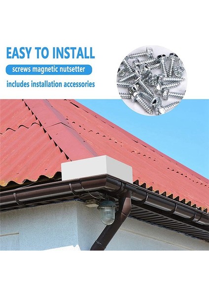 4 Paket Yağmur Oluk Oluğu Sıçrama Muhafızları Ev Çatı Köşesi Standutter Çatı Yağmur Sapatçı Oluk Sıçrama Muhafızları (Yurt Dışından) indirimleri