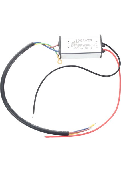 4x LED Lamba Transformatör Sürücü Güç Kaynağı Dc 36V 20W Su Geçirmez (Yurt Dışından) fiyatları