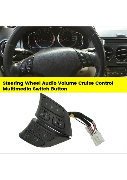 BS3E-66-4M0 Araç Direksiyon Simidi Hacmi ve Cruise Control Mazda 3 2006-2009 Ses Orta Anahtarı Için Multimedya Anahtarı Düğmesi (Yurt Dışından) fiyatları