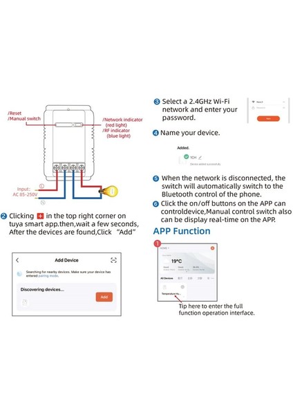 Wifi Th-16 Switch Tuka Kablosuz Kontrolü Güç Tüketimi Izleme Sıcaklığı ve Nem Alexa Için Termostat (Yurt Dışından) fiyatları