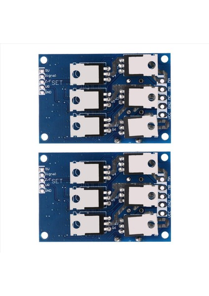 2x Dc 12V-36V 500W Salonsuz Fırçasız Motor Kontrolör Pwm Kontrol Dengeli Araç Sürücü Kartı Dayanıklı Kullanım (Yurt Dışından)