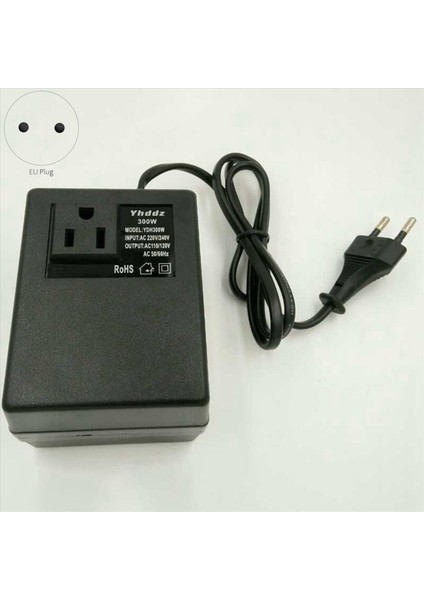 2x 300W Voltaj Dönüştürücü Transformatör 220V - 110V Adım Aşağı Seyahat Voltaj Transformatör Dönüştürücü Ab Fişi (Yurt Dışından) fiyatları