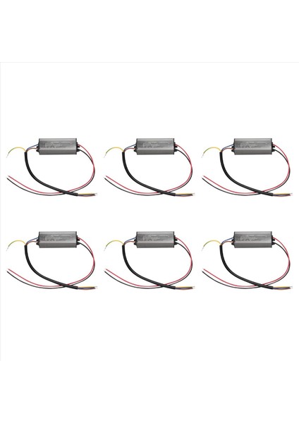 6x 30W LED Sürücü Sabit Akım Sürücü Güç Kaynağı Transformatörü Su Geçirmez (Yurt Dışından)
