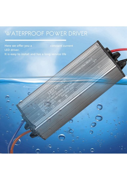 6x 30W LED Sürücü Sabit Akım Sürücü Güç Kaynağı Transformatörü Su Geçirmez (Yurt Dışından) modelleri