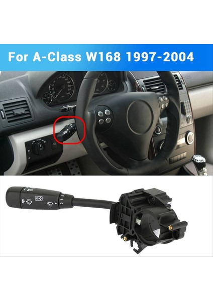 Direksiyon Sütunu Göstergesi Turn Sinyal Anahtarı ve Silecek Anahtarı Sapı 1685450110 Mercedes-Benz A-Serisi W168 1997-2004 (Yurt Dışından) fiyatları