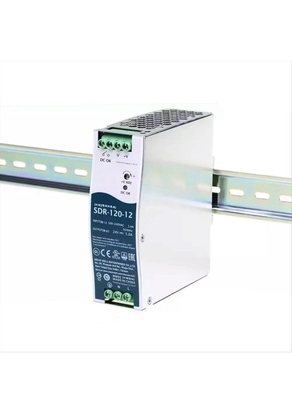 SDR-120-12 Anahtarlama Güç Kaynağı 120W 12V 10A Pfc Functı Güç Kaynağı ile Tek Çıkış Endüstriyel Dın Ray (Yurt Dışından) indirimleri