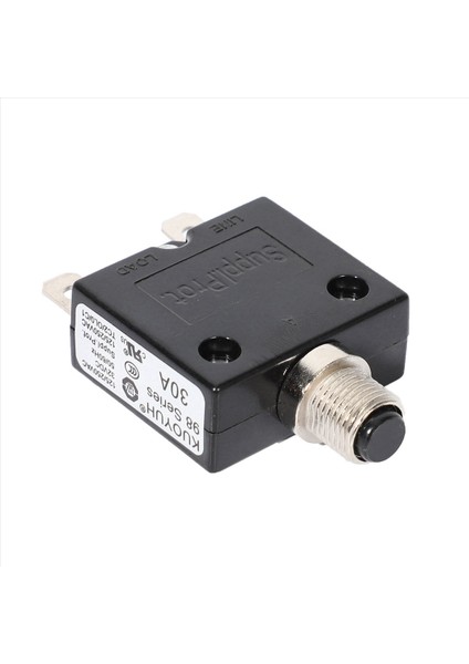 2x 30A 125/250VAC 50VDC Devre Termal Kesici Jeneratör Için Termal Koruyucu (Yurt Dışından) fırsatları