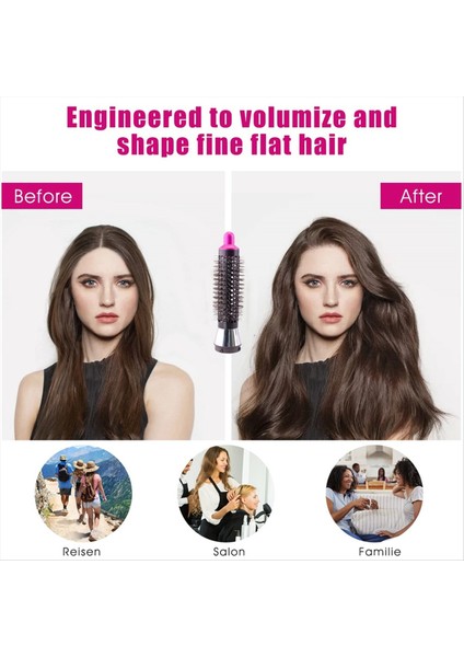 Dyson Airwrap / Saç Kurutucu Saç Styler Topallama Düz Saç Hacim Eden Bağlanma Aracı Silindir Tarak ve Adaptör A (Yurt Dışından) fiyatları