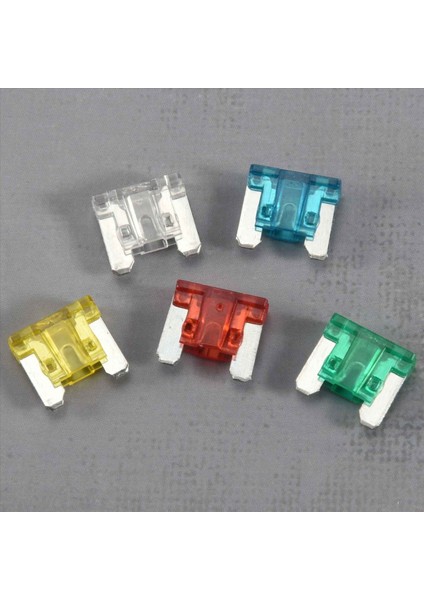 50PC Ince Düşük Profilli Mini Bıçak Sigorta Ap&#39 Leri Att Araba Kamyonu Rv 10/15/20/25/30PP Seti (Yurt Dışından)