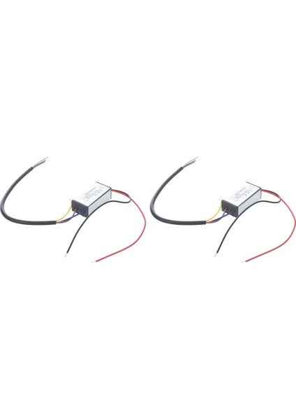 2x LED Lamba Transformatör Sürücü Güç Kaynağı Dc 36V 20W Su Geçirmez (Yurt Dışından)