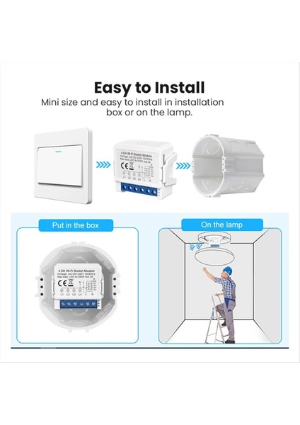 Tuya Akıllı Wifi Işık Anahtarı 3 Yolu Kontrolü Mini Breaker Yandex Alexa Google Home Tarafından Kontrol Edildi (Yurt Dışından) indirimleri