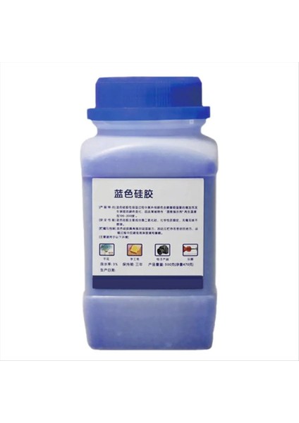 Kurutucu Boncuklar Yeniden Kullanılabilir Renk Kurutucu Nem Emici Mavi Depolama Dolap Araç Için Boncukları Gösteren (Yurt Dışından) fiyatları