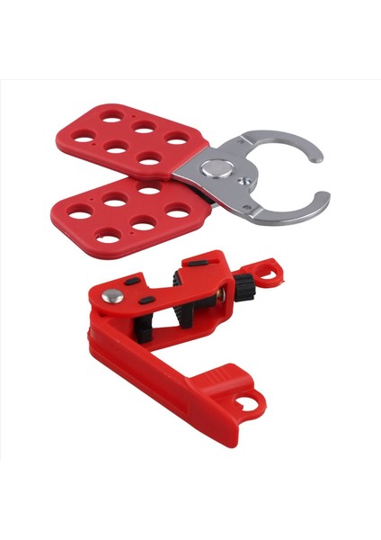 Devre Breaker Lockout Standart Single ve Çift Geçişler Için Tagout Breaker Kutusu Kilidi 1 Inç Çene Çelik Kilitleme Hasp (Yurt Dışından) fiyatları