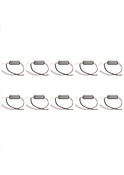 10X 30W LED Sürücü Sabit Akım Sürücü Güç Kaynağı Transformatörü Su Geçirmez (Yurt Dışından)
