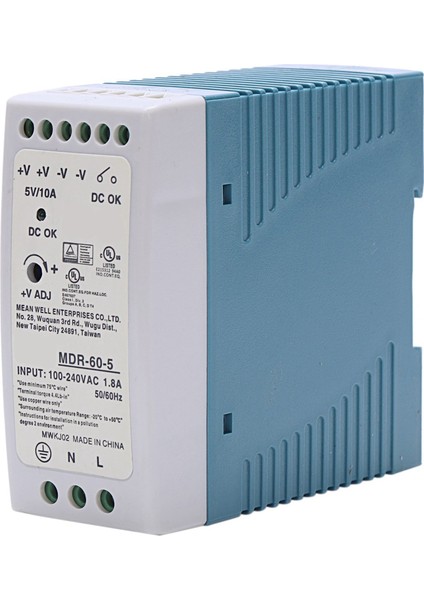 3x Mdr-60 5V 60W Dın Demiryolu Güç Kaynağı Ac-Dc Sürücü Voltaj Regülatör Güç Suply 110V 220V (Yurt Dışından) indirimleri