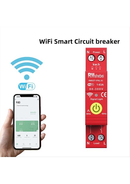 Tuya Wıfı Akıllı Devre Kesici Otomatik Yeniden Geri Reklama Anahtarı Zamanlayıcı Uygulama Kontrolü Alexa Google ile Uyumlu (Yurt Dışından) indirimleri