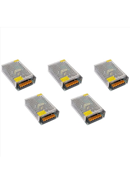 5x Dc 12V 10A 120W Anahtarlama Güç Kaynağı Düzenlenmiş Transformatör / Güvenlik Tasarlanmış Güç Transformatör Aşırı Yüklü (Yurt Dışından)