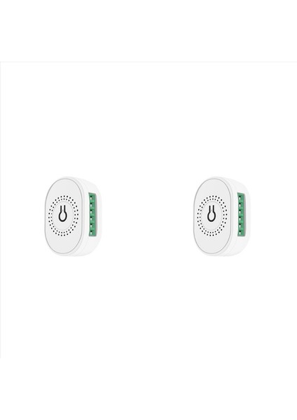 2x Tuya Akıllı Wifi Fan Tavan Fan Anahtarı Modülü Çift Mod Sıfırlama Alexa Google Home White Için Ses Anahtarı Denetleyicisi (Yurt Dışından)