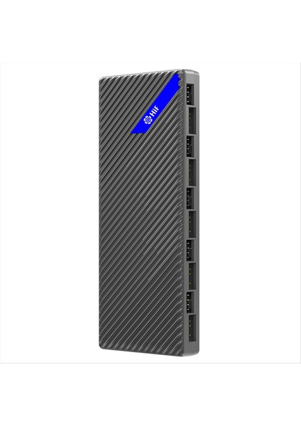 Bilgisayar Argb Denetleyici 5V 3pın Pwm Sıcaklık Kontrolü Çift 10 Genişletme Portları Sata Güç Kaynağı Fan Hub Rgbsplatter A (Yurt Dışından) indirimleri