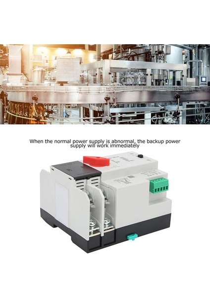 Şanzıman Anahtarı 220V ZGQ5-100 / 2p Çift Güçlü 2 Yollu Şanzıman Anahtarı Denetleyicisi ile Otomatik Aktarım Anahtarı (Yurt Dışından) modelleri