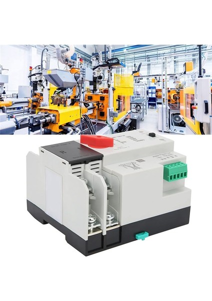 Şanzıman Anahtarı 220V ZGQ5-100 / 2p Çift Güçlü 2 Yollu Şanzıman Anahtarı Denetleyicisi ile Otomatik Aktarım Anahtarı (Yurt Dışından) fırsatları