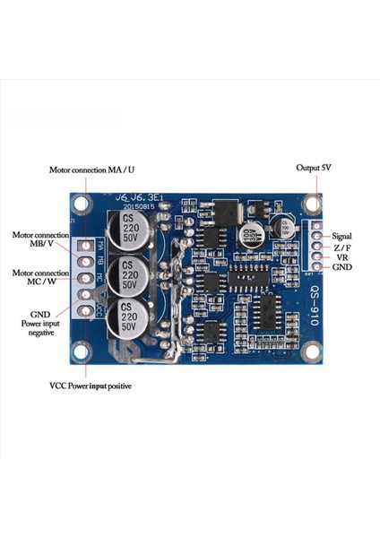 3x Dc 12V-36V 500W Salon Pwm Kontrolü Olmayan Fırçasız Motor Denetleyici Dengeli Araba Sürücü Kartı Dayanıklı Kullanım (Yurt Dışından) indirimleri