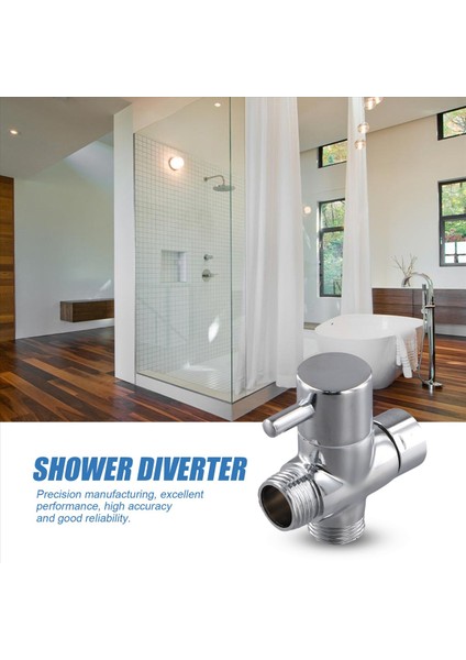 Pirinç Metal Duş Kolu Sapma Valfi 3 Yollu Su Ayırıcı 20MM Duş Tee Adaptörü El Tipi Duş Başlığı (Yurt Dışından) fırsatları