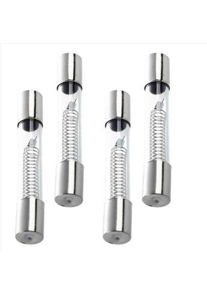 4 x 0 65A 5kv 6mm x 40MM Eksenel Cam Sigorta Tüpleri Miniwave Fırın (Yurt Dışından)