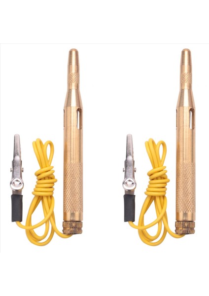 2x 6V 12V 24V Araç Işık Test Cihazı Otomotiv Elektrik Test Cihazı Test Lambası Probu Onarım Kalemi (Yurt Dışından)