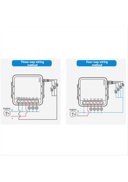 Wifi Röle Anahtarı Modülü 10A 3/4 Kanal Alexa Home Mini Akıllı Anahtar Modülü ile AC100-240V (Yurt Dışından) modelleri