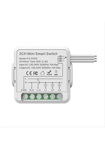 Wifi Röle Anahtarı Modülü 10A 3/4 Kanal Alexa Home Mini Akıllı Anahtar Modülü ile AC100-240V (Yurt Dışından) fırsatları