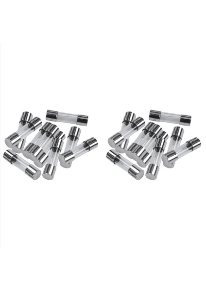 20 Pcs 250V 3A 3AMP Yavaş Darbe Cam Sigortaları Tüpler 5mm x 20MM (Yurt Dışından)
