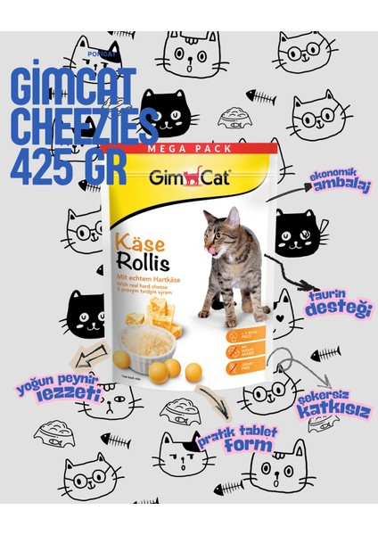 Cheezies Kedi Ödül Tableti (425 Gr) fiyatları