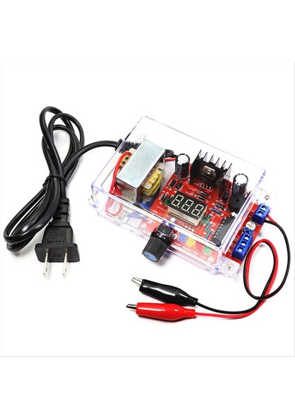 LM317 Ayarlanabilir Voltaj Regülatörü Dıy Kiti 110V Ila 1 25V-12 5V Adım-Aşağı Güç Kaynağı Modülü Kitler Abd Fişi (Yurt Dışından)