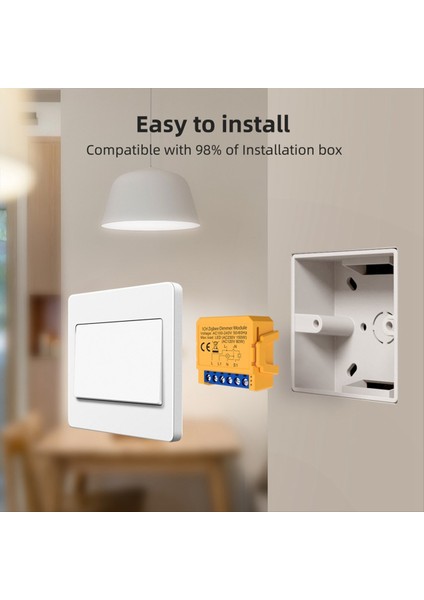 Graffiti Akıllı Zigbee Dimmer Açık/kapalı 1 Yolu Koyu Kutu Akıllı Anahtar Uygulaması Uzaktan Çizim Çok Fişli Modül (Yurt Dışından) fırsatları