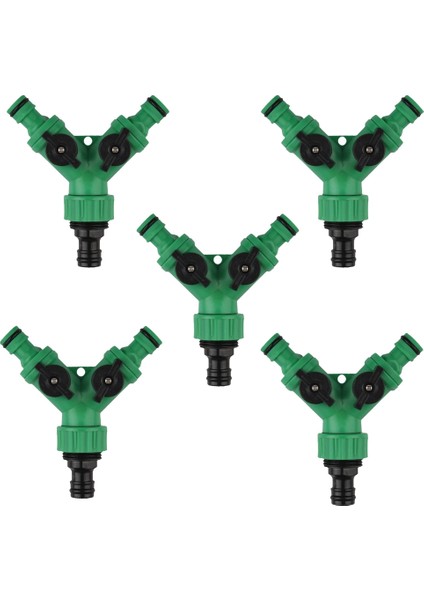 Y Tipi Musluk Konnektörü Anahtarlı Saptırıcı Bahçe Sulama Suyu Dağıtıcısı (Yurt Dışından)