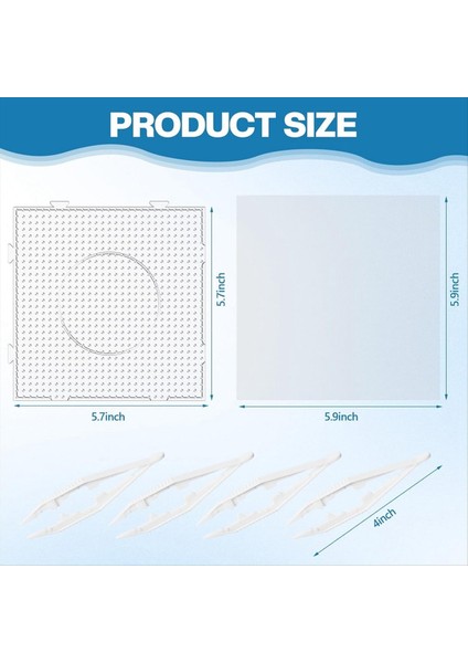 34 Pcs 5mm Sigorta Boncuklar Tahtaları Temiz Sigorta Boncuk Pegboards Pegboard Boncuk Malzemeleri Demir Boncuk Pegboards Projeleri (Yurt Dışından) fiyatları