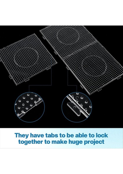 34 Pcs 5mm Sigorta Boncuklar Tahtaları Temiz Sigorta Boncuk Pegboards Pegboard Boncuk Malzemeleri Demir Boncuk Pegboards Projeleri (Yurt Dışından) fırsatları